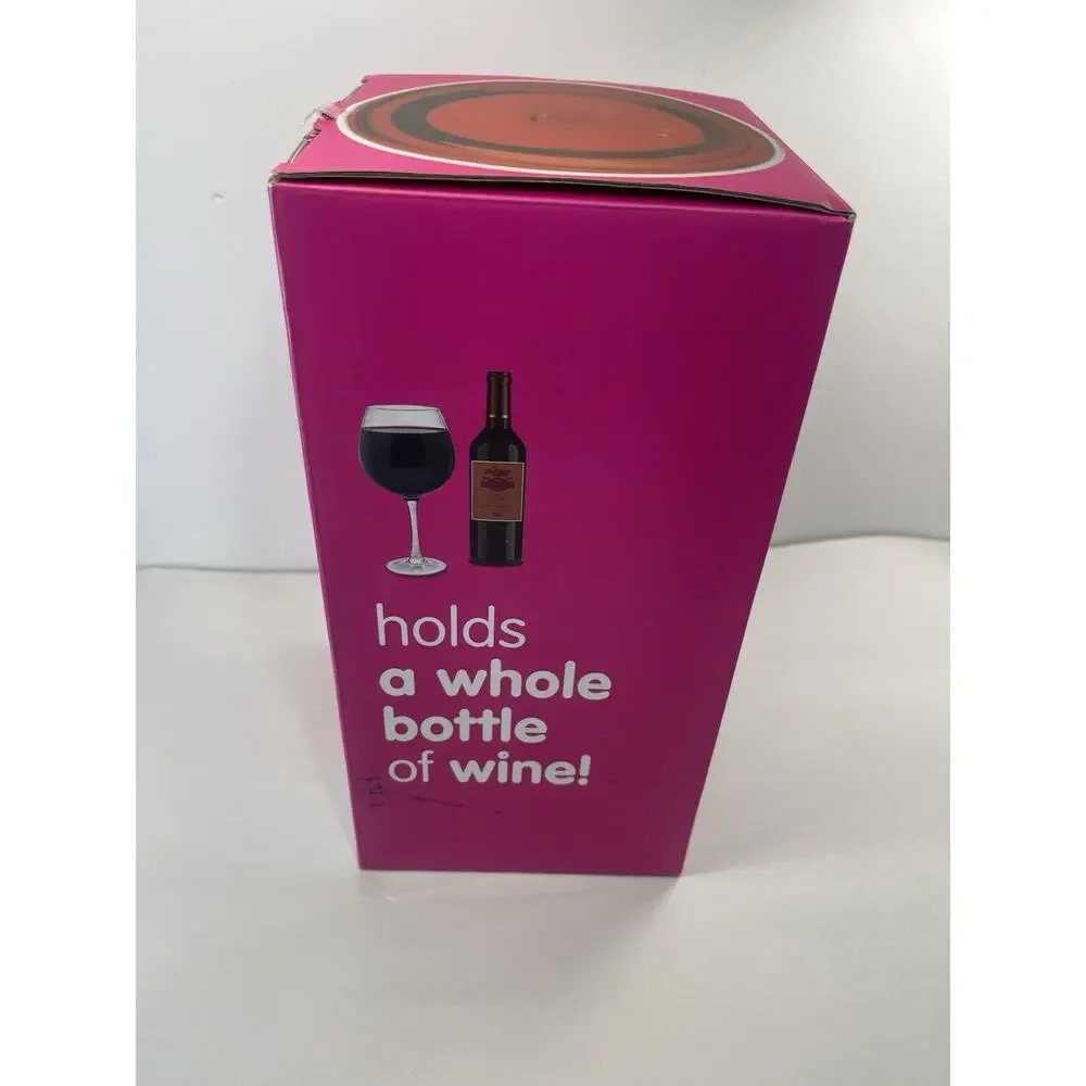 DCI XL Wine Glass Holds Entire Bottle of Wine Novelty Gift New Box